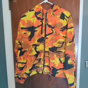 Camo jacket brown yellow black